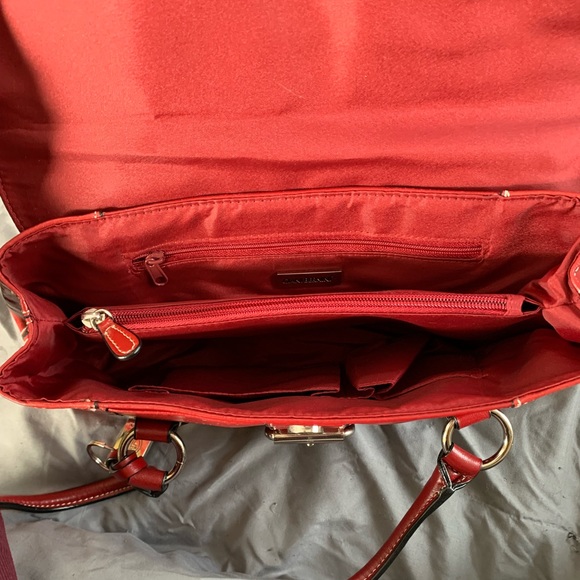 Giani Bernini Red Leather Purse - Picture 6 of 9